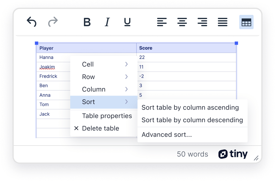React editable tables React editable tables