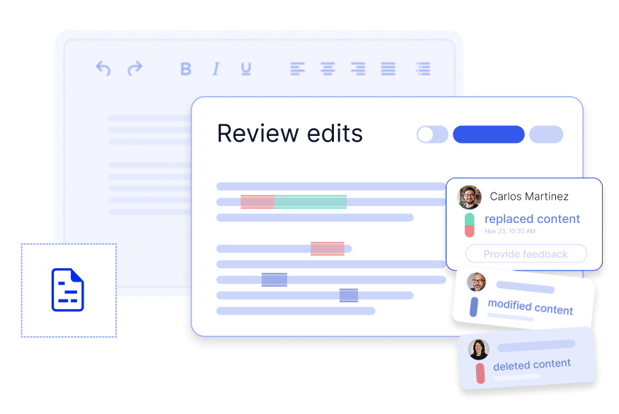 Speed up approvals